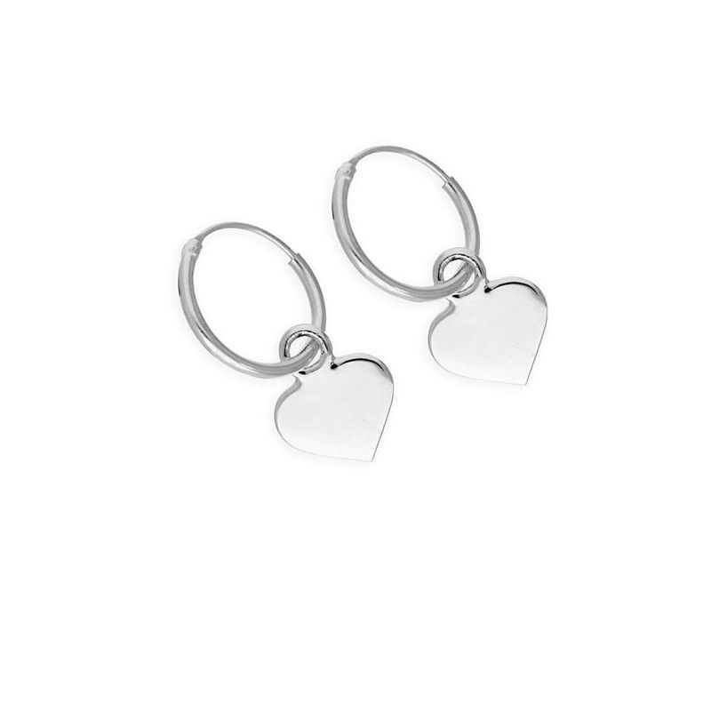 Pendientes Taiyari de Aros y Corazones