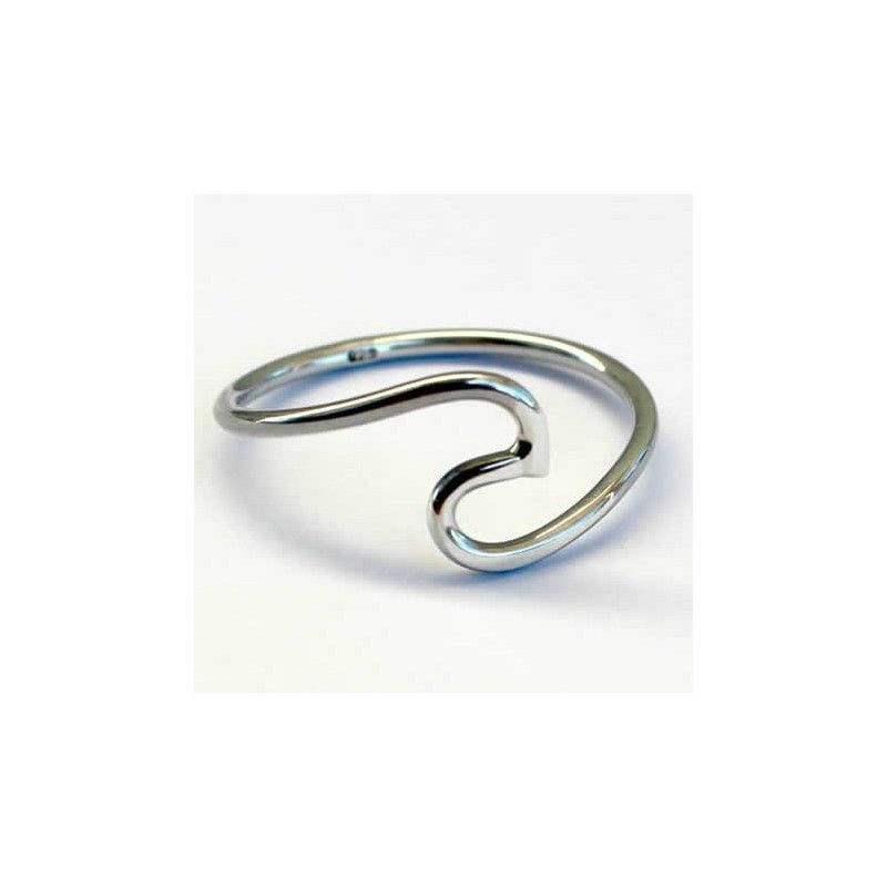 Silver Wave Ring