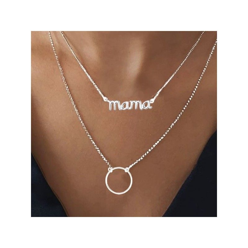 Collar Mama de Plata