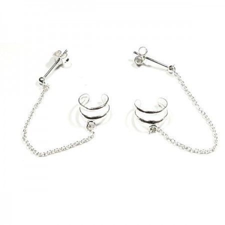 Ear Cuff Plata