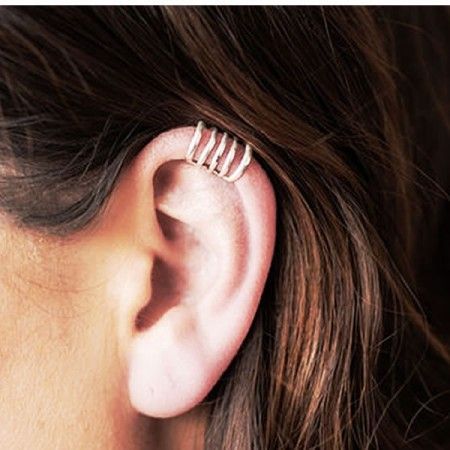 Ear Cuff Plata de Ley