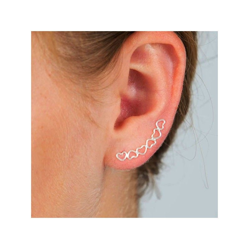 Climbers Corazones Plata