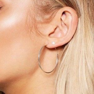 Aros Grandes de Plata 35mm 2