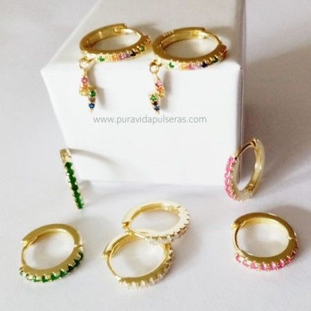 Combi de Aros con Circonitas