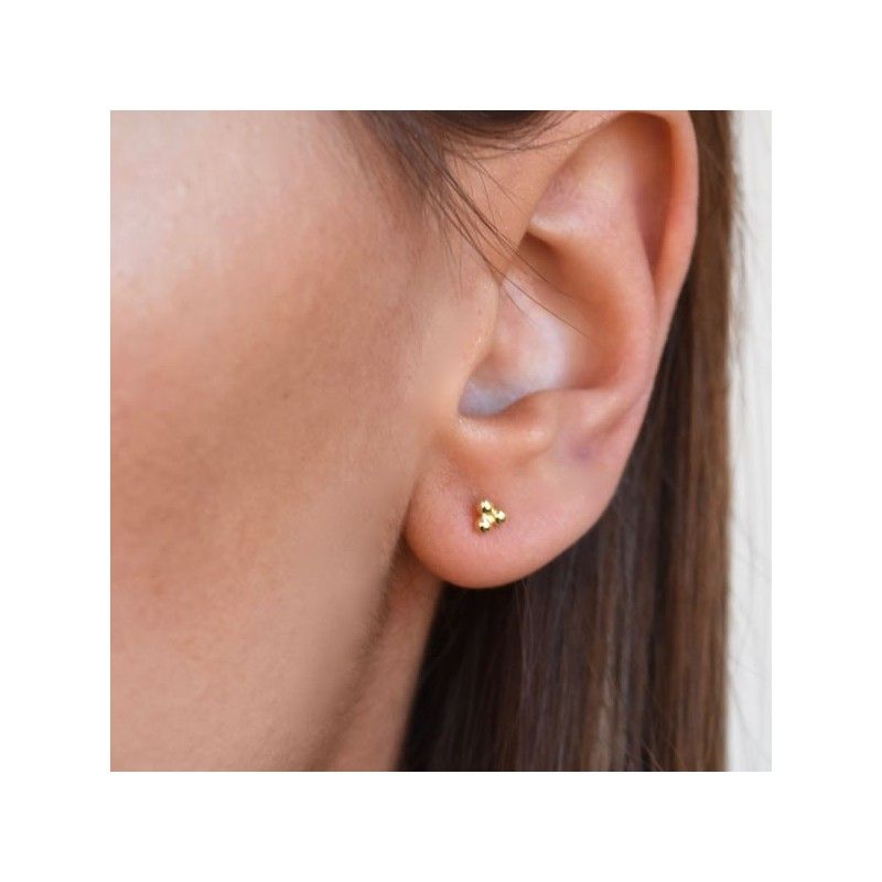 Pendientes minimalistas  SHAKI oro