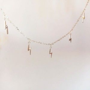 Collar Rayitos Plata