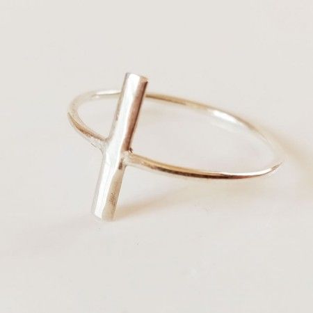 Anillo Barra Plata
