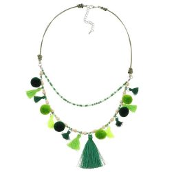 Collar Aruba Verde Boho Chic