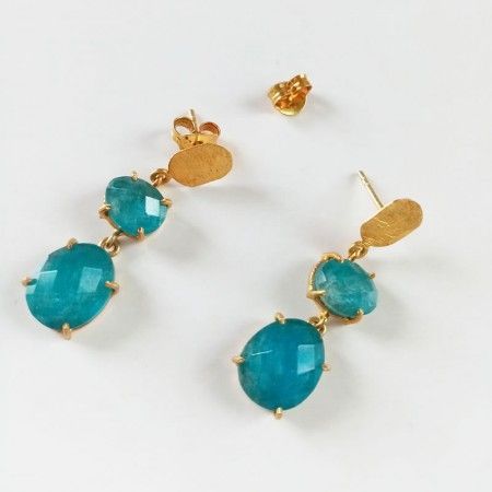 Pendientes piedras semipreciosas