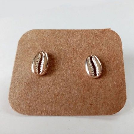 pendientes buzio plata