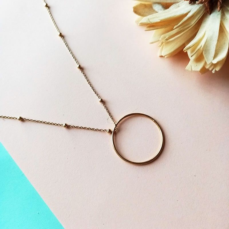 Gargantilla OSAKA bolitas de oro