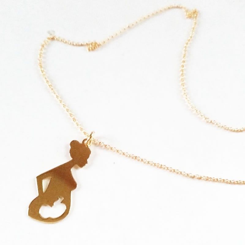 Collar Babyboom Oro Embarazada