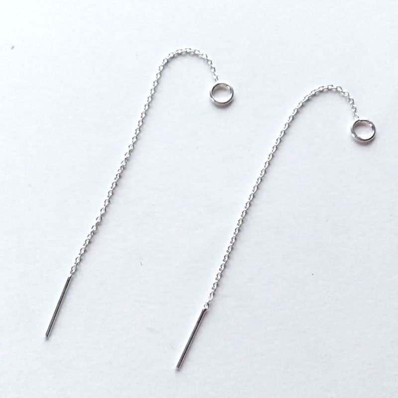 Pendientes circulo cadena