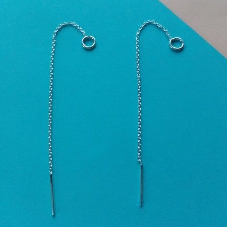 Pendientes Circulo Cadena