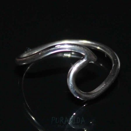 Wave Ring Sterling Silver