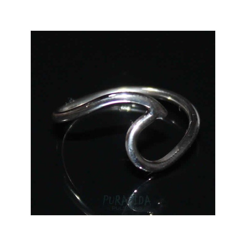 Anillo Plata Ola