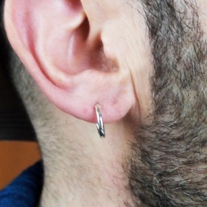 Piercing Aro Plata 14x2mm 2