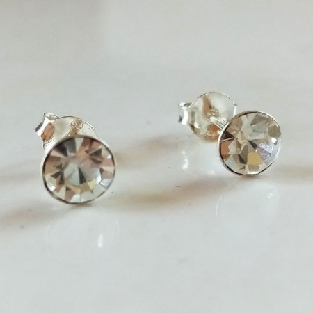 Pendientes circonita 5mm