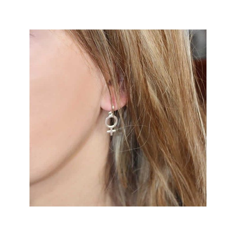 Feminist silver jewelry