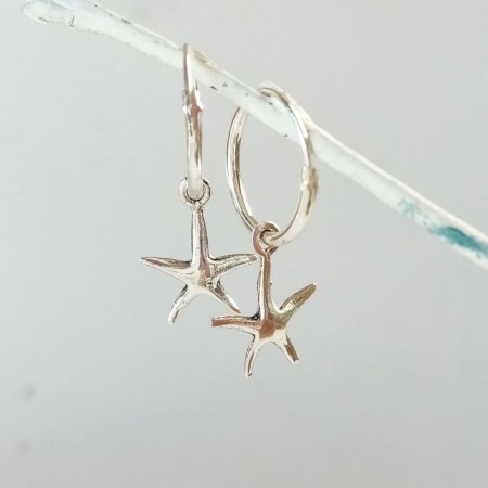 Pendientes de Aro Estrella de Mar