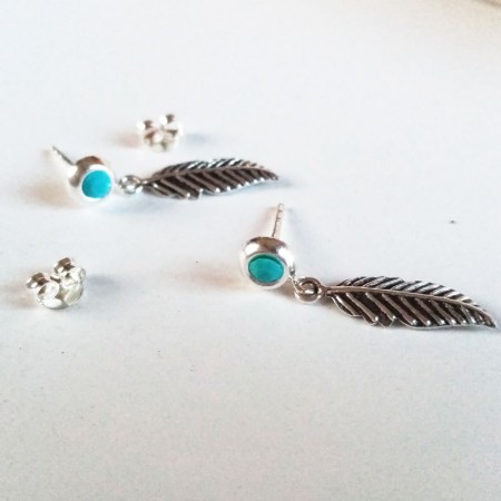 Pendientes Plata Boho