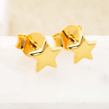 mini star earrings