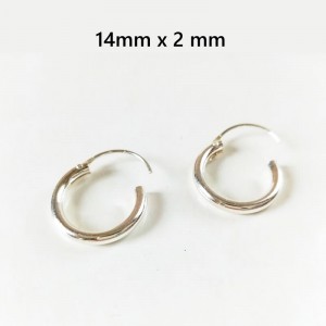 Aros Plata 14 x 2 mm 2