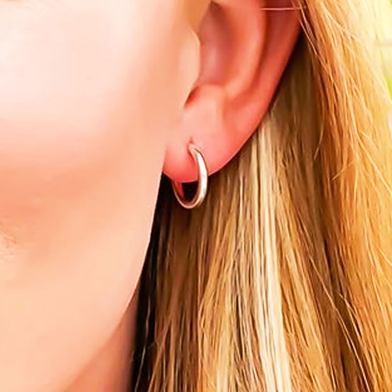 Aros Plata 14 x 2 mm