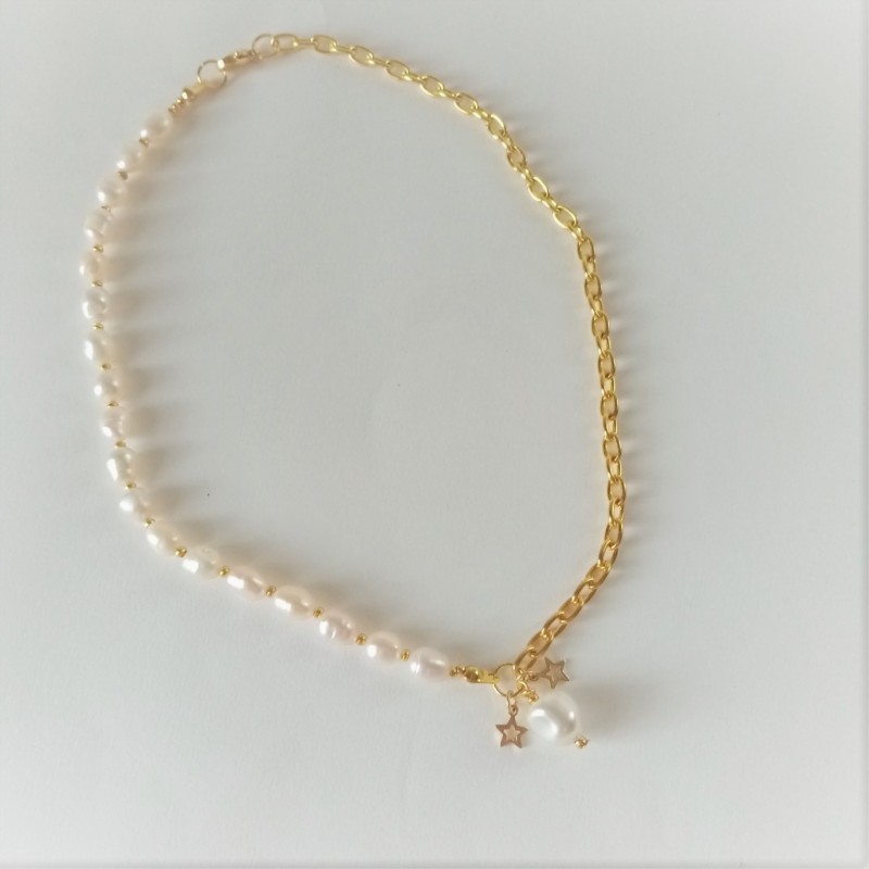 Collar Middle Stars Gold