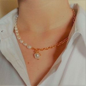 Collar perlas oro 2
