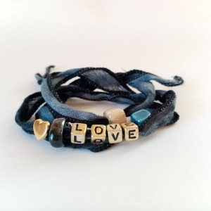Pulsera Vueltas Blue Love