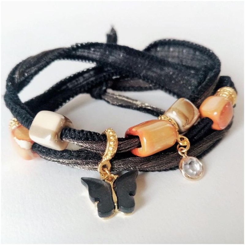 Black Boho Bracelet