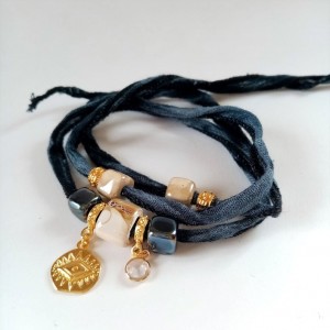Dark Blue Indie Bracelet 2