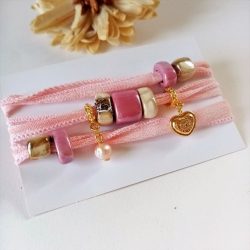 Pulsera envolvente Pink