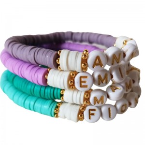pulsera heishi personalizada