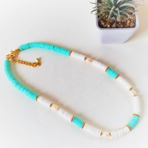 heishi river necklace