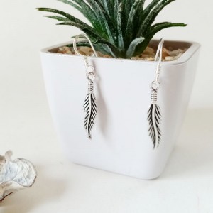 Pendientes Hippie Pluma