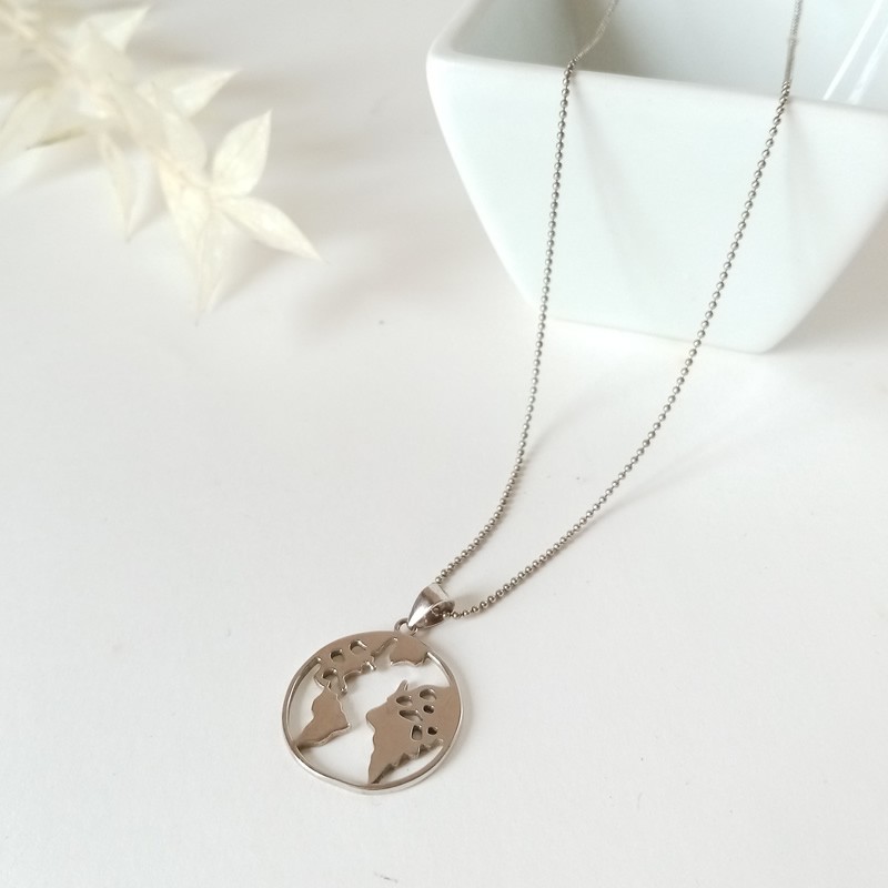 Collar Mundo Plata