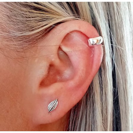 ear cuff plata cartilago