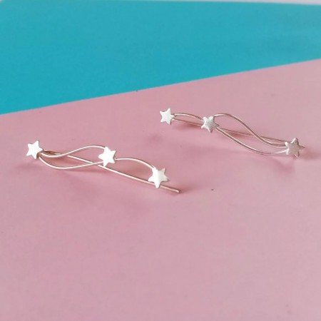 Star Climbing Earrings