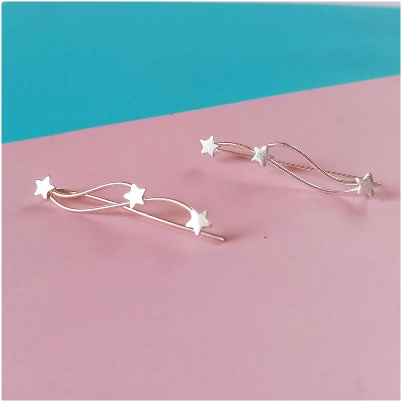 Star Climbing Earrings