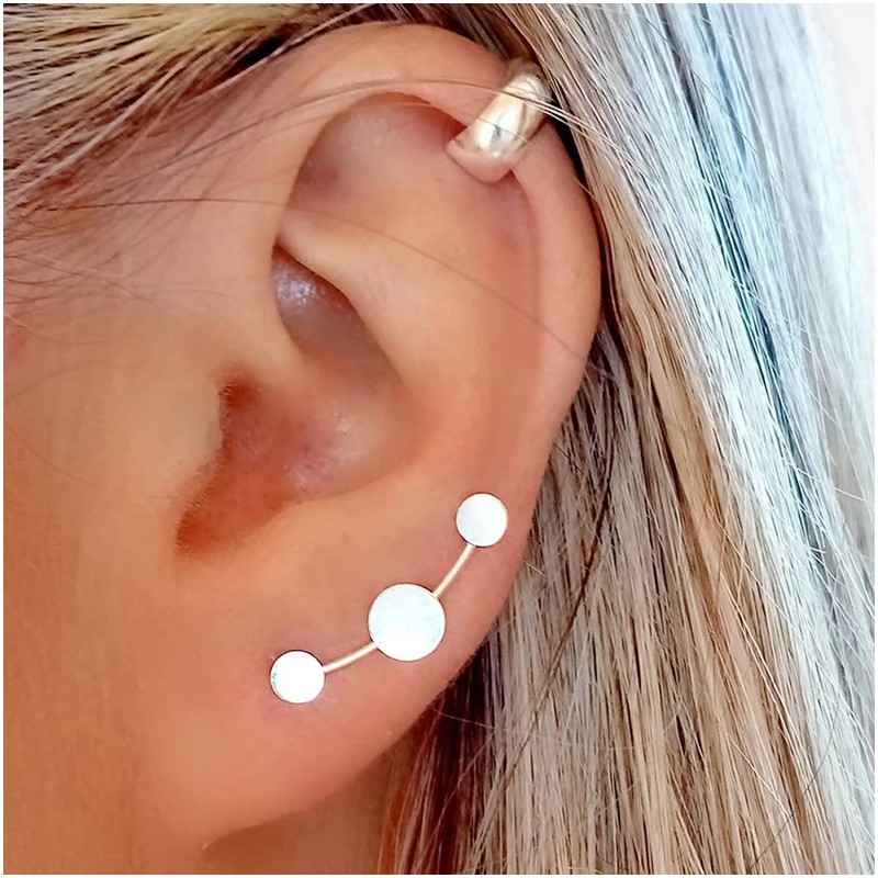 pendientes trepadores chapitas