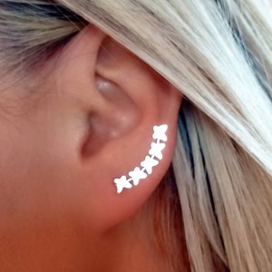 Butterfly Climber Earrings