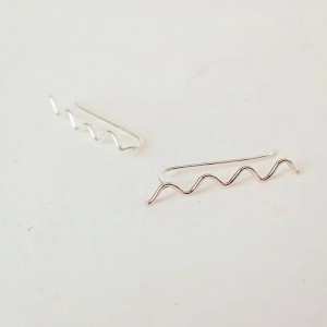 Zig Zag Climber Earrings 2