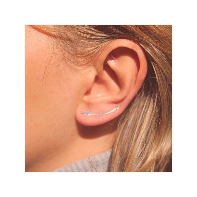 Pendientes trepadores flecha