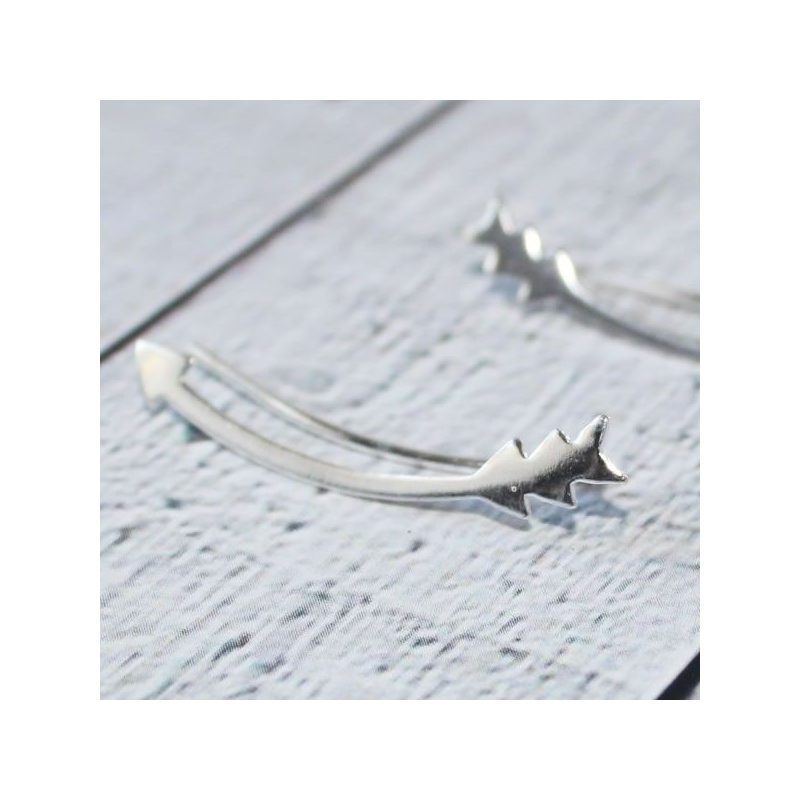 Pendientes trepadores flecha