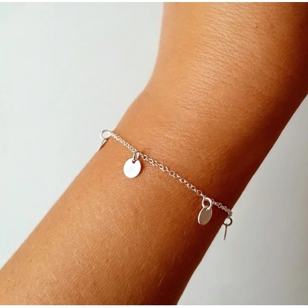 cute charms coin bracelet