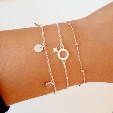 combi silver bracelets