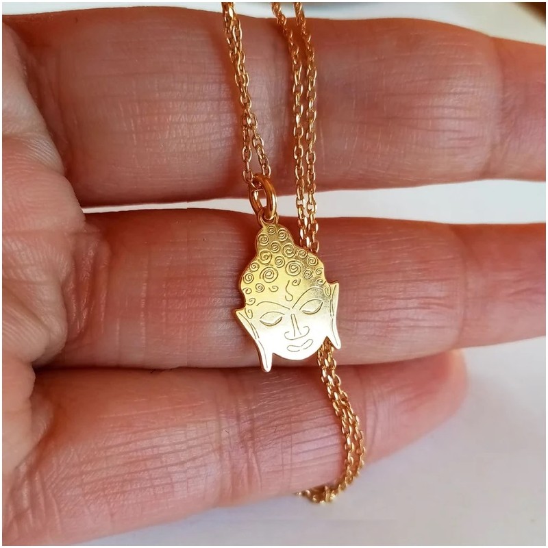 GOLDFILLED BUDDHA NECKLACE
