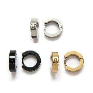 Niagara Stainless Steel Hoop Earrings 2